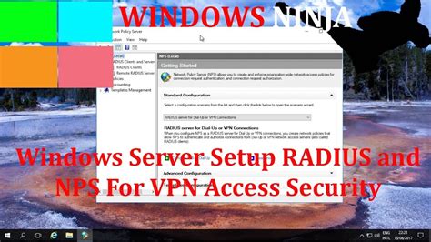 nps vpn windows server 2016